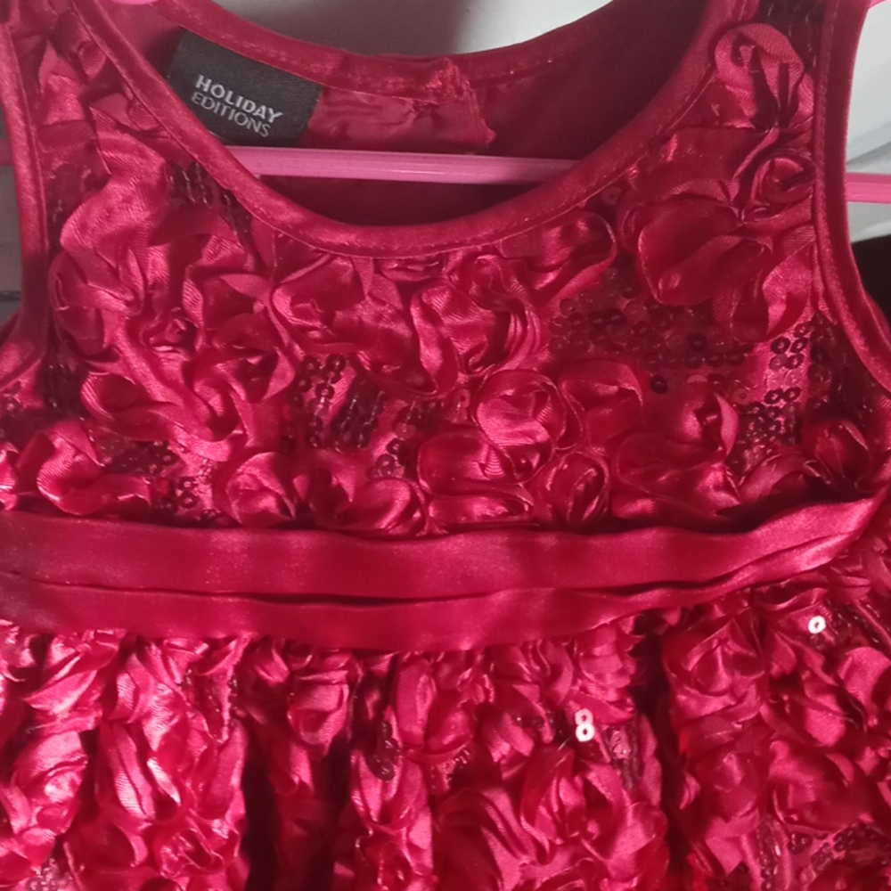 HolidayEddition Red Dress 12MOS